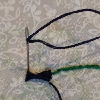 satin stitch variation