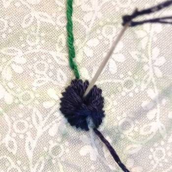 satin stitch variation