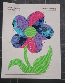 appliqué pattern instructions