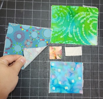 applique interfacing on fabric