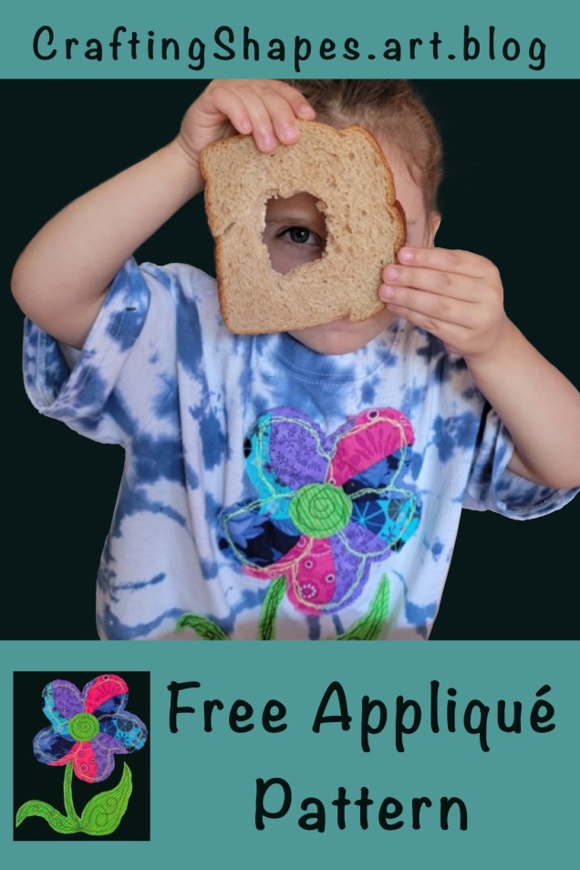 free t-shirt appliqué design for kids