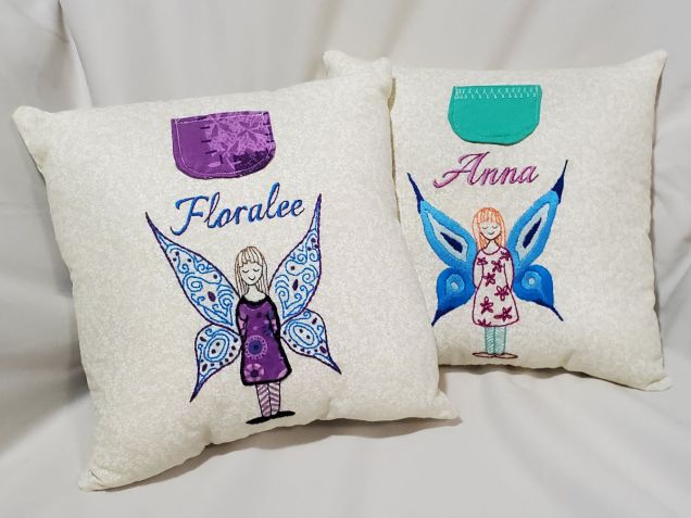 Tooth Fairy Pillow Sewing Pattern — Includes Embroidery Pattern with Optional&nbsp;Appliqué